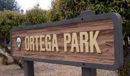 Ortega Park Sign